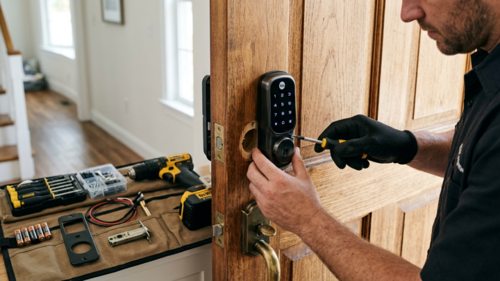 Guide til installation af smarte dørlåse